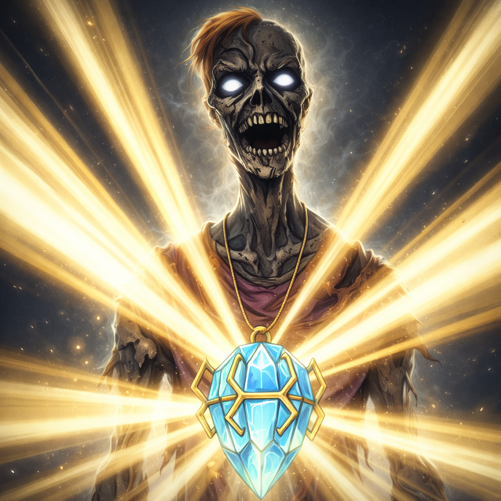 Deviantart Vendant Zombie Zombie's Jewel by CardsOricaBR on DeviantArt