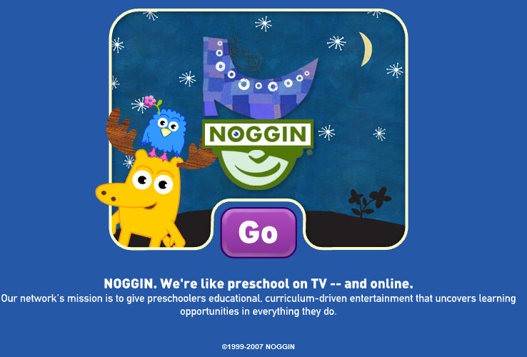 Noggin Website (April 2006: March 2007) by dingding0 on DeviantArt