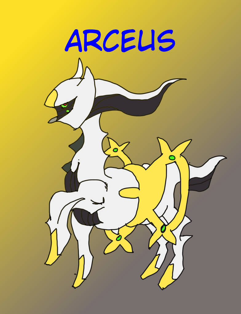 Arceus by MrMrTrue on DeviantArt