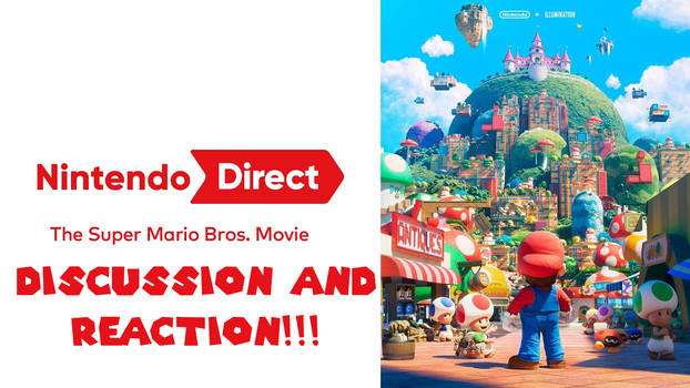 Nintendo Direct Super Mario Bros Movie Reaction