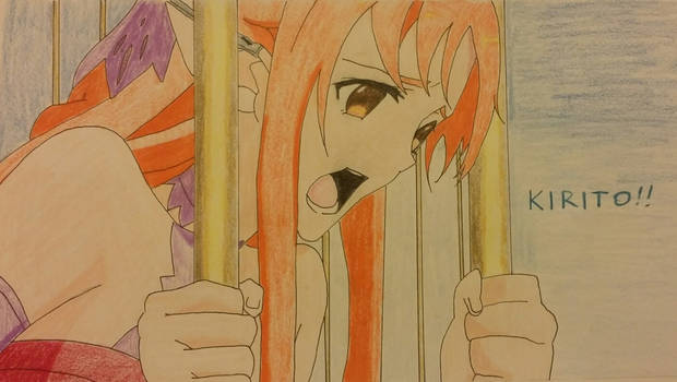 Asuna Caged