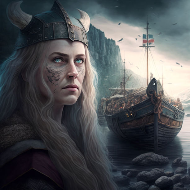 Viking shield maiden Midjourney v4 by hjonesbf3 on DeviantArt