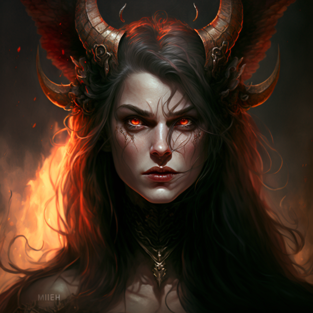 Meribeth Demon Lilith The Primordial Demon of Mayhem 2 by ObsidianPlanet on DeviantArt
