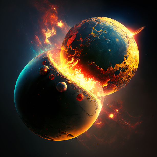 Two Worlds Collide by ObsidianPlanet on DeviantArt