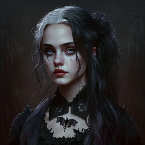 Her Goth Phase by ObsidianPlanet on DeviantArt