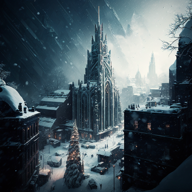 Snow City by ObsidianPlanet on DeviantArt
