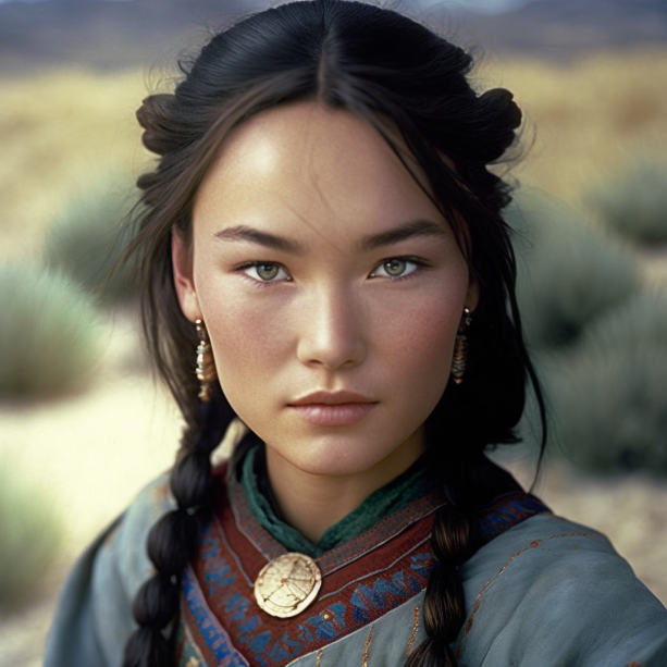 Kyrgyz Woman By ObsidianPlanet On DeviantArt kyrgyz-woman-by-obsidianplanet-on-deviantart