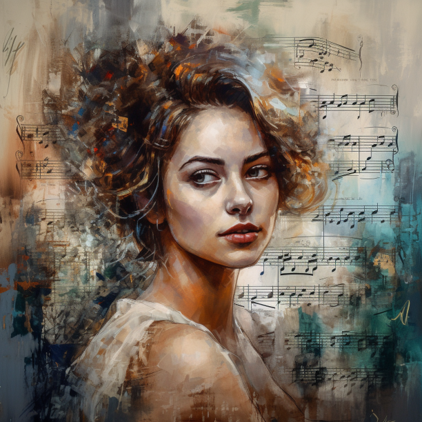 Musical Portrait by ObsidianPlanet on DeviantArt