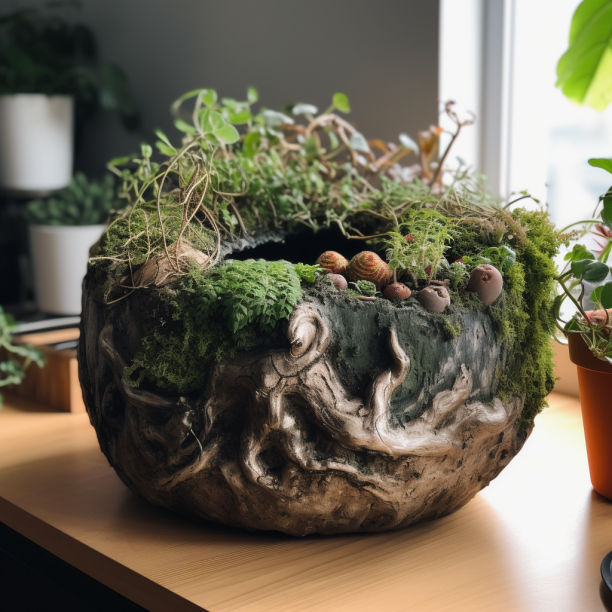 Root Pot 2 by ObsidianPlanet on DeviantArt