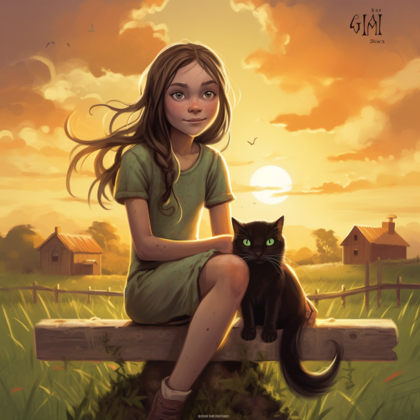 Anime Girl PFP with a cat by ArtificialHub on DeviantArt