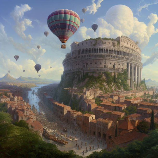 Futureistic Rome Retro-Futuristic Rome 2 by ObsidianPlanet on DeviantArt