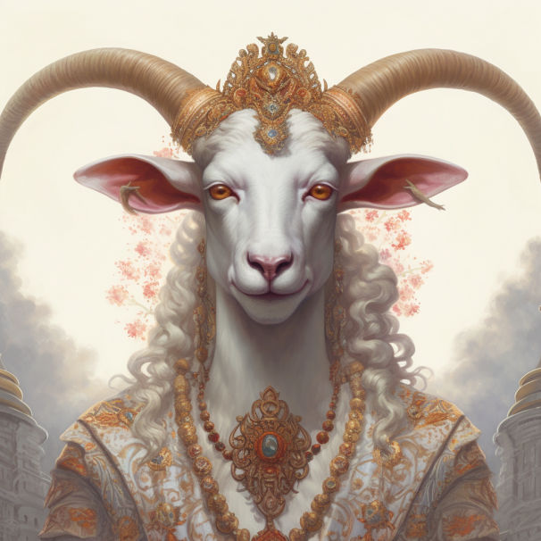 Holy Goat Goddess 4 by ObsidianPlanet on DeviantArt