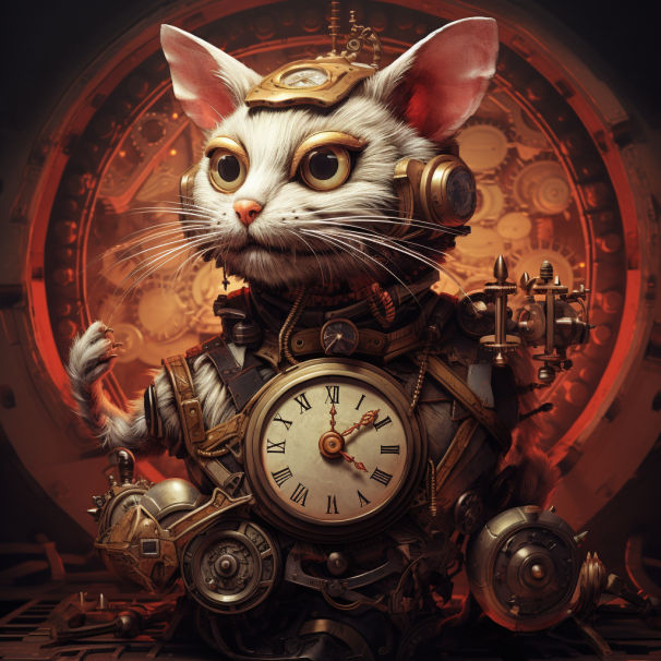 Clockwork Cat By ObsidianPlanet On DeviantArt clockwork-cat-by-obsidianplanet-on-deviantart