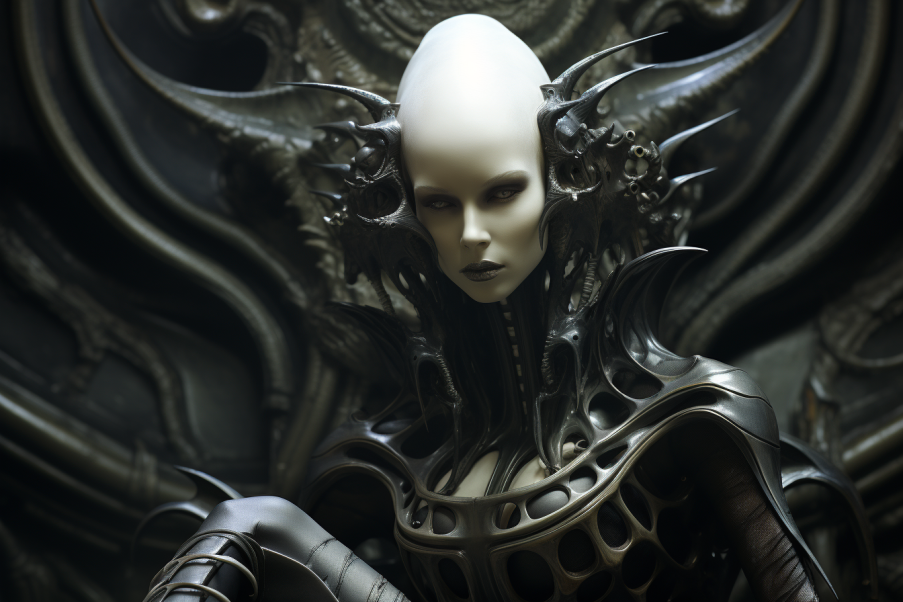 HR Giger Woman 2 by ObsidianPlanet on DeviantArt
