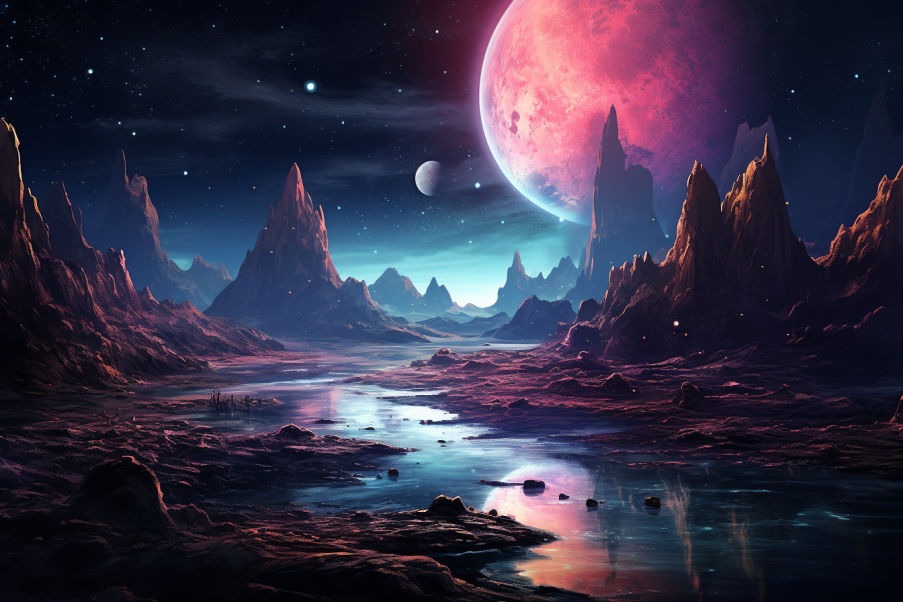 Space But Rivers Space River 2 by ObsidianPlanet on DeviantArt