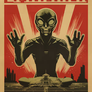 Alien Propaganda Poster