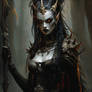 Dark Elf Warrior Queen