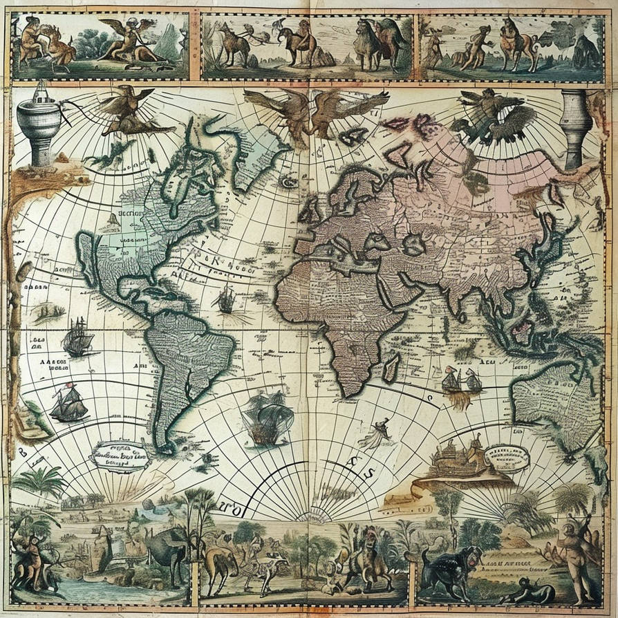 18th Century Map 3 By ObsidianPlanet On DeviantArt