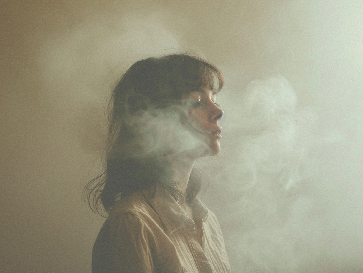 Pull Into Mist Woman Dissolving Into Mist by ObsidianPlanet on DeviantArt