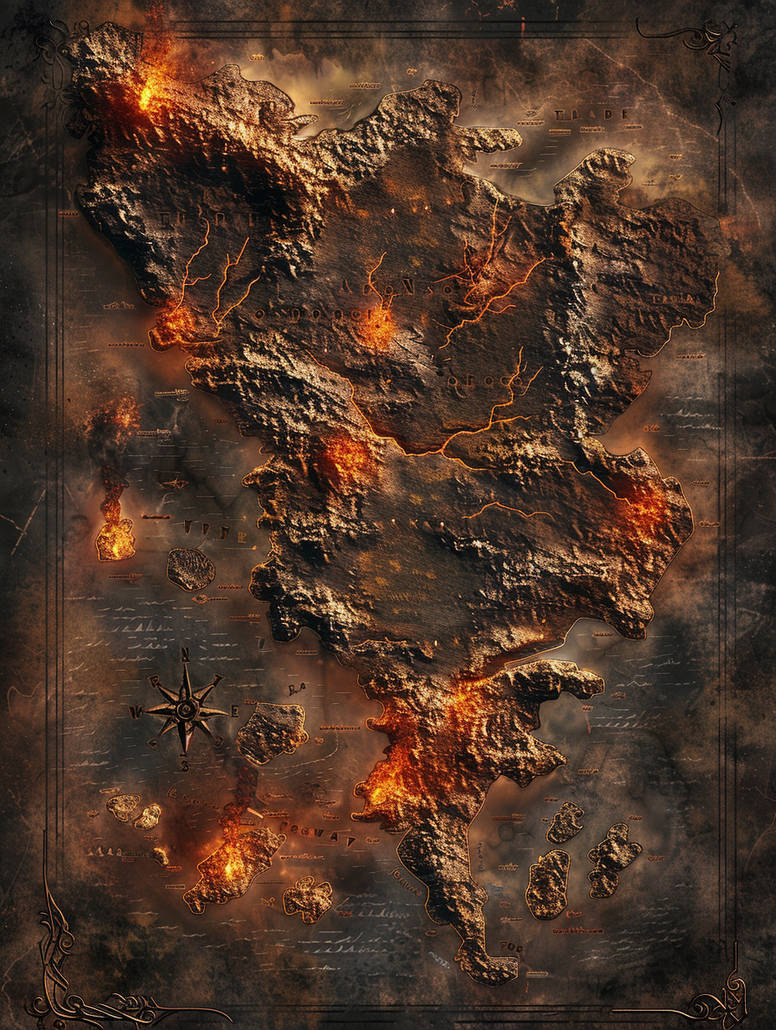 Darkness Rocks Map Dark Fantasy Map 4 by ObsidianPlanet on DeviantArt