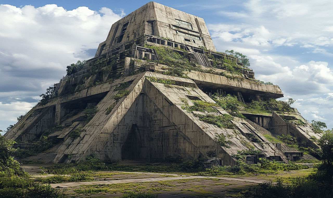 Mysterious Megastructure 3 by ObsidianPlanet on DeviantArt