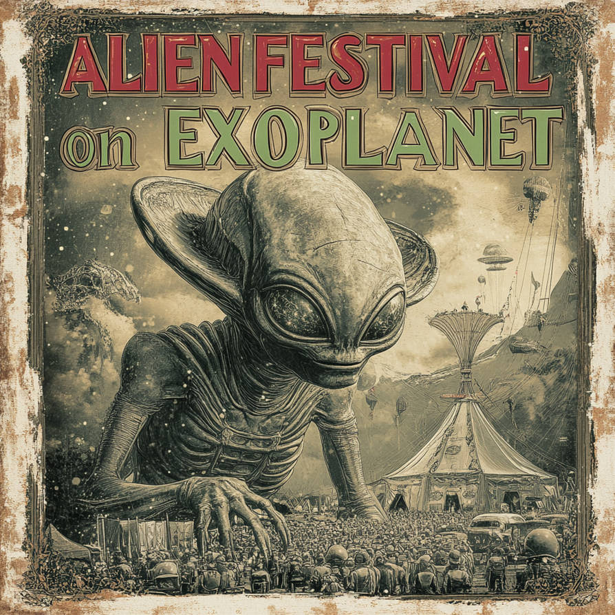Alien Festival on Exoplanet 3 by ObsidianPlanet on DeviantArt