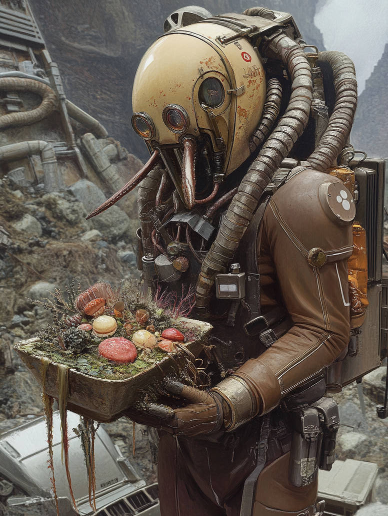 Alien Lunch by ObsidianPlanet on DeviantArt