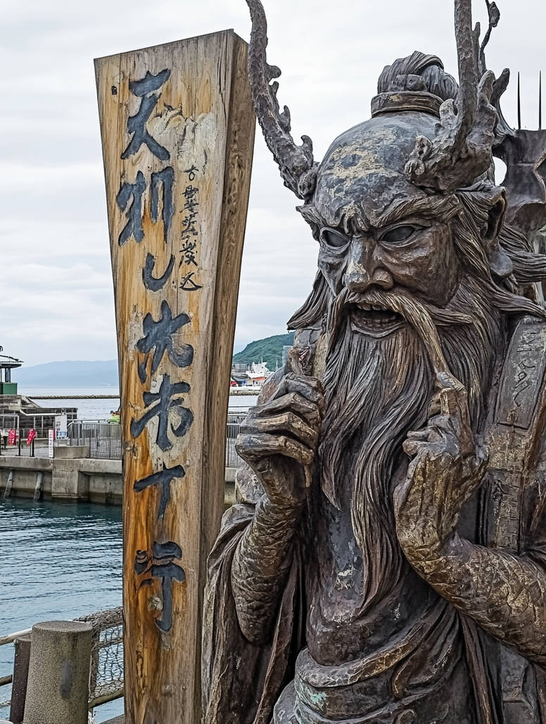 Tengu of the Harbor by ObsidianPlanet on DeviantArt