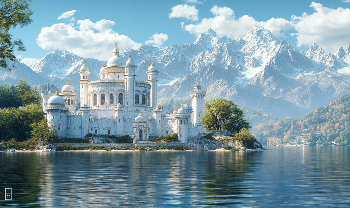Marble Castle White Marble Castle of Avarion by ObsidianPlanet on DeviantArt