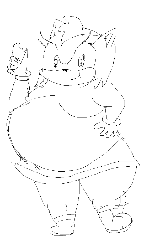 Amy Rose is Here With a Snack