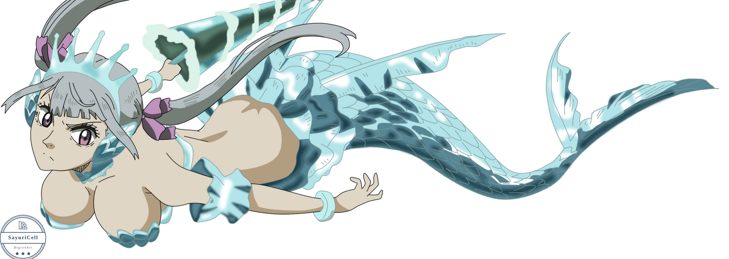 Noelle Silva Black Clover (Mermaid Form) by SayuriCell on DeviantArt