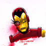 Zombie Iron Man Headshot