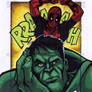 MU2011 Hulk Deadpool card