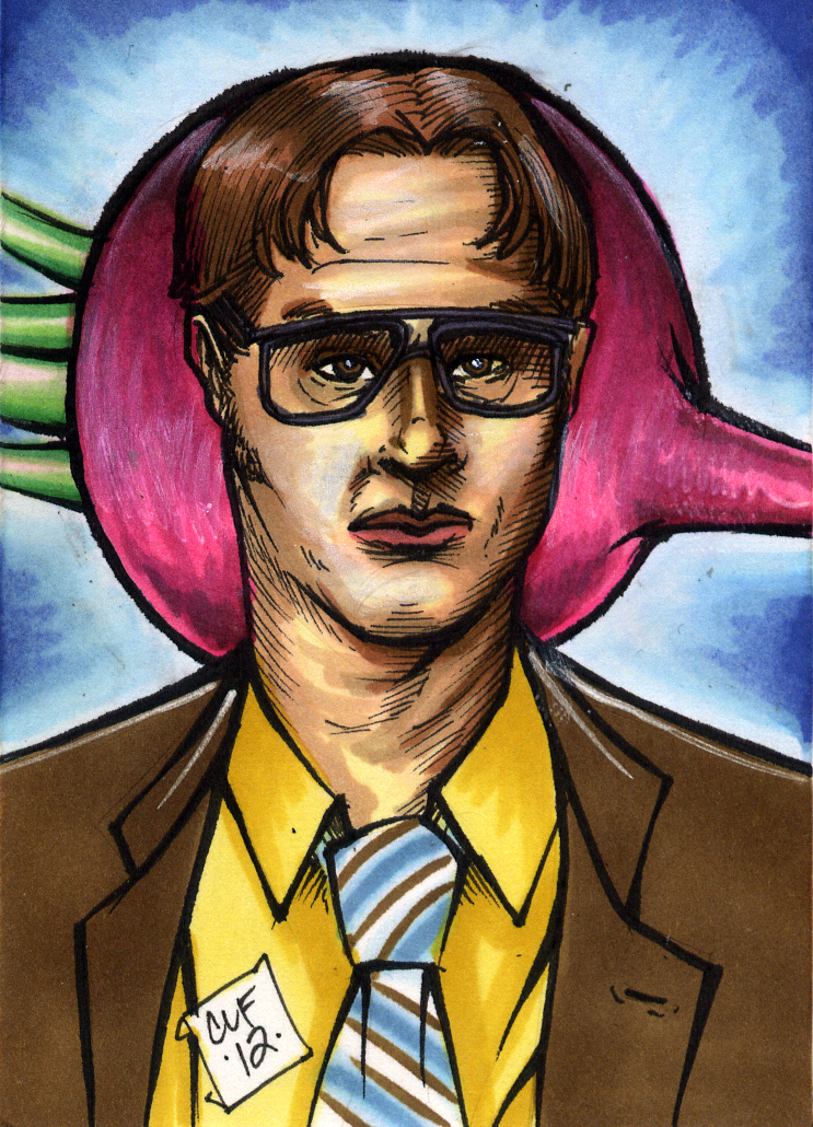 Dwight Schrute PSC by Chris Foreman