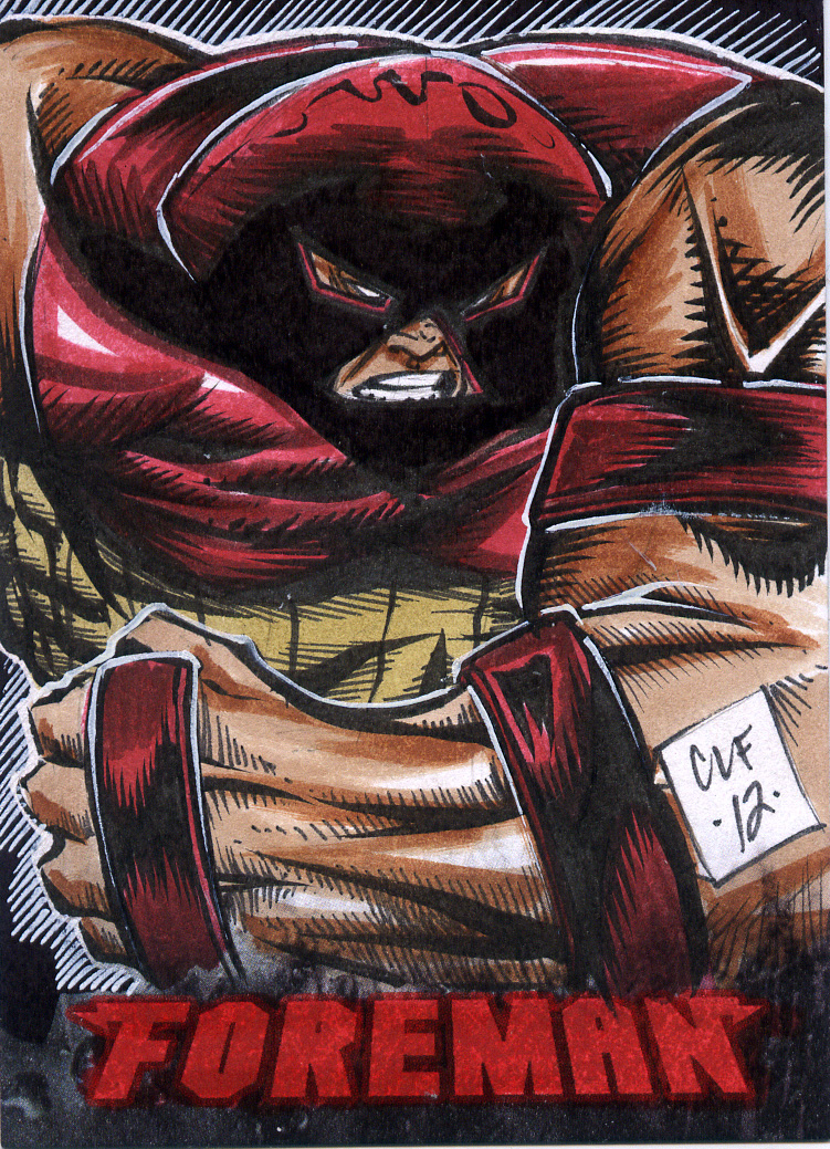 Juggernaut PSC ACEO by Chris Foreman