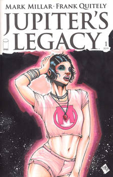 Jupiters Legacy Chloe Sketch Cover Chris Foreman