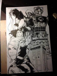 10th Doctor Who David Tennant Print complete