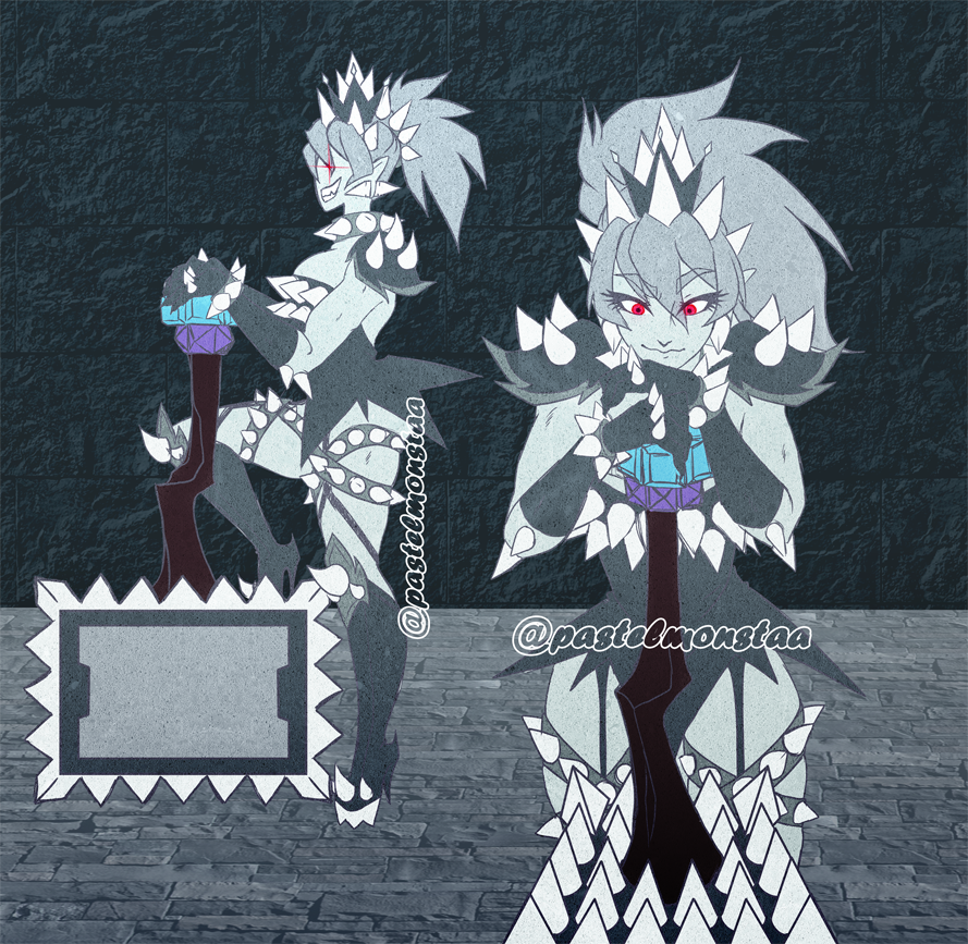 Princess Thwomp - Thwompette by pastelmonstaa on DeviantArt