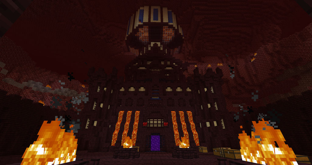 Nether Fortress in Minecraft
