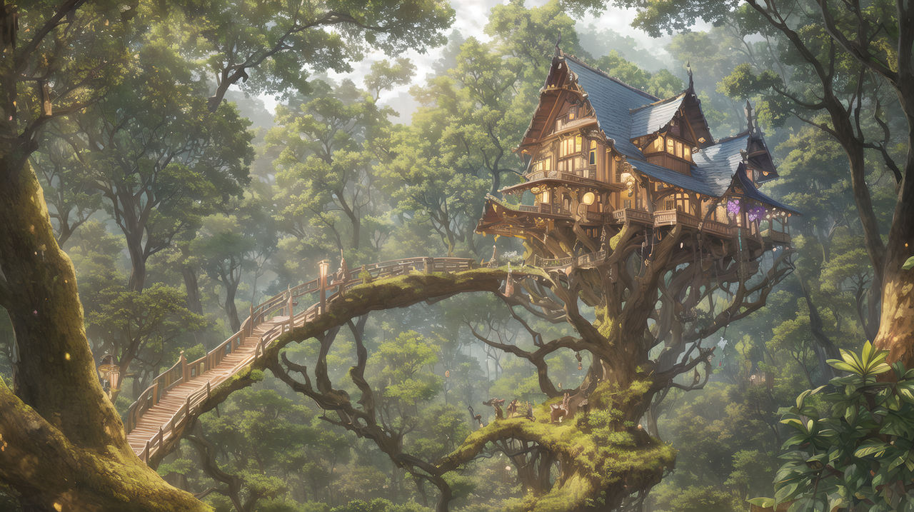 Treehouse by shuvi211 on DeviantArt