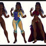 Commission for CrystalSetsuna - Voodoo Girl Desing