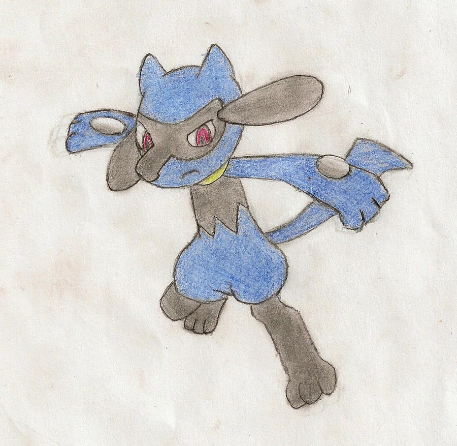 Riolu In Color by The-DMV on DeviantArt
