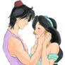 Aladdin and Jasmine