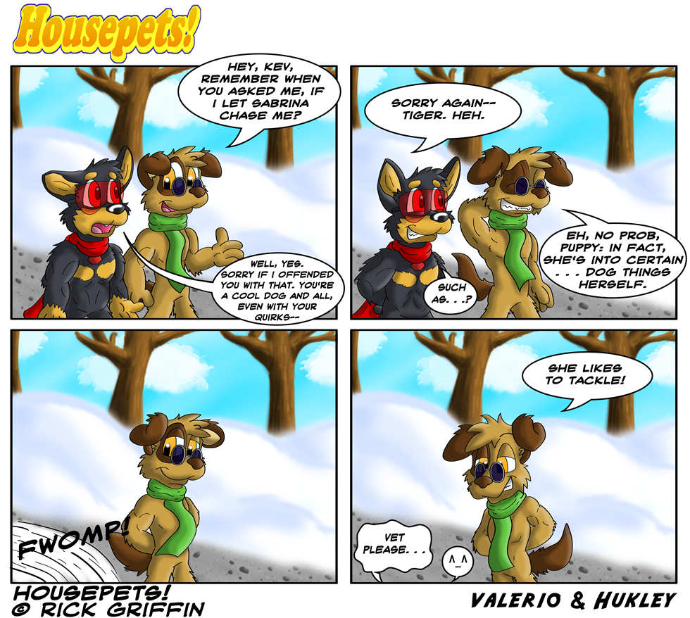 Housepets! Guest comic - The Things We Do