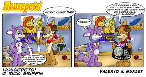 Housepets! Guest comic - Tis The Season Somewhere