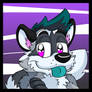 Hotdog Raccoon Icon