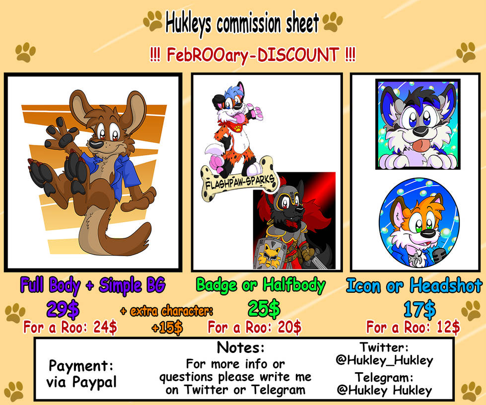 Commissions with FebROOary discount