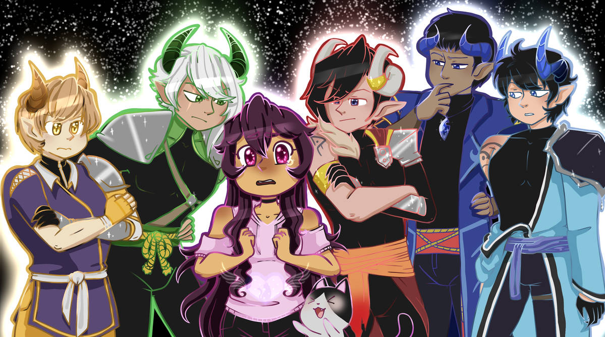 Aphmau - My Inner Demons - The group by Madam-Hunter-Lee on DeviantArt