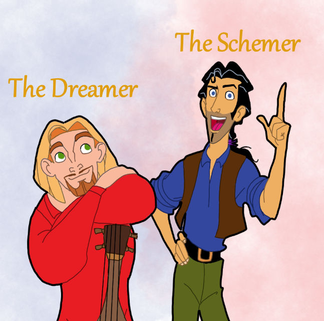 The Dreamer and the Schemer by MysticBaboon on DeviantArt