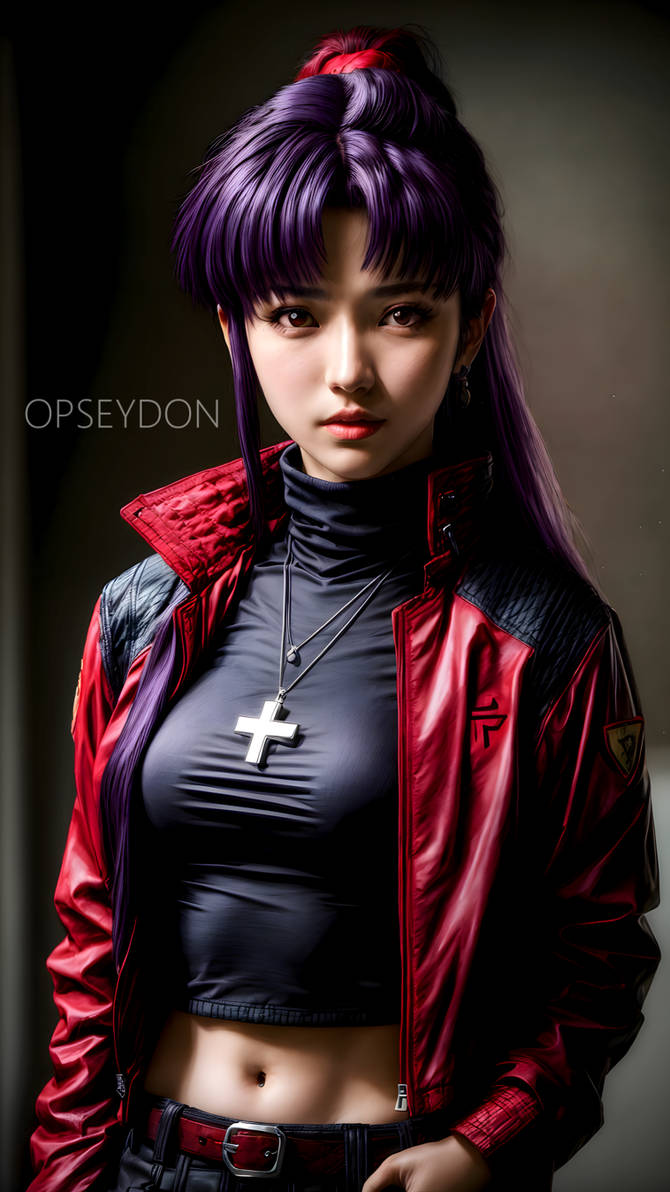 Misato Katsuragi 3 by Opseydon on DeviantArt